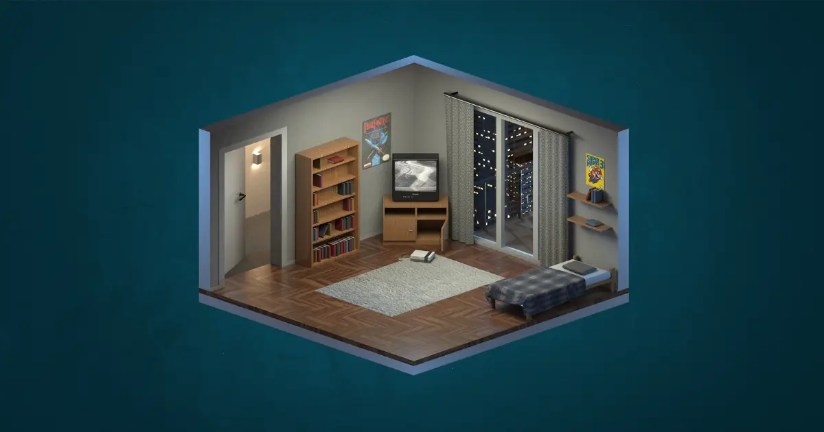 Thumbnail for Isometric Room